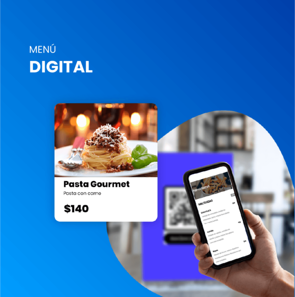 Digital menu for SMEs